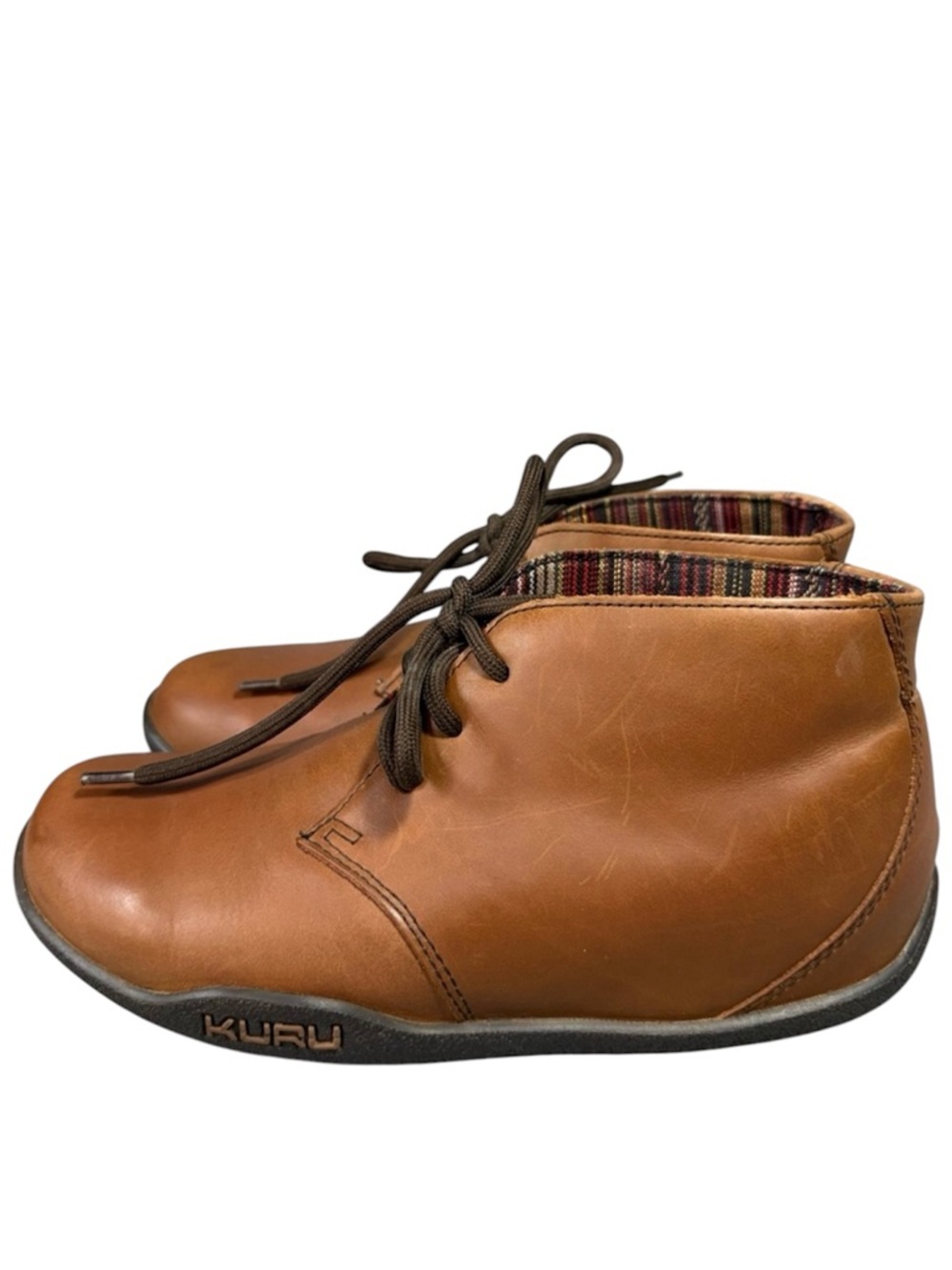 KURU Aalto Brown Leather Chukka Ankle Boots